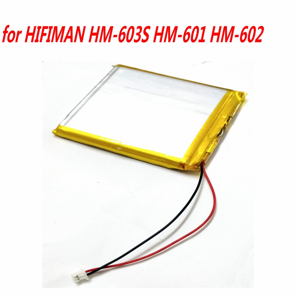 Nuova batteria per HIFIMAN HM-601 HM-602 accumulatore per lettore di HM-603S 3.7V 3200mAh batteria di ricambio 2 fili spina + strumenti