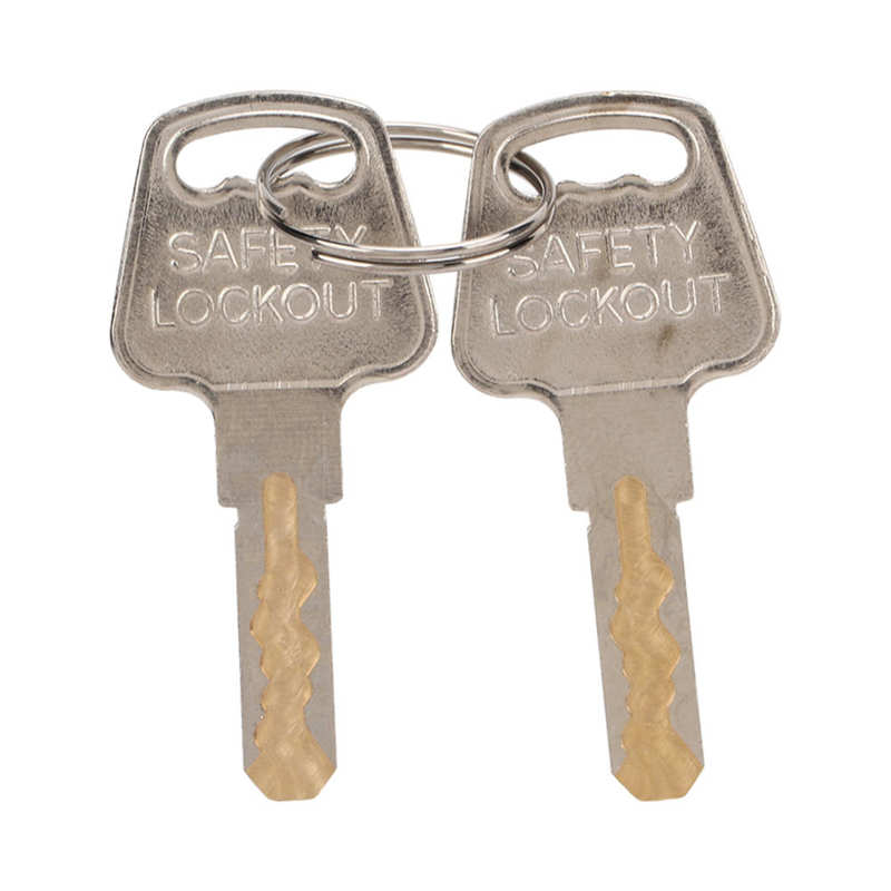 Veiligheid Hangslot Legering Staal Lockout Tagout Sloten Voor Industriële