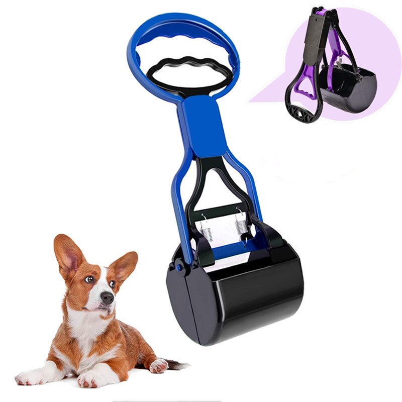 Pet Dog Poop Scooper Dispenser Travel Pooper Scooper Poop Scoop Clean Animal Waste Picker Cleaning Tools Pet Products