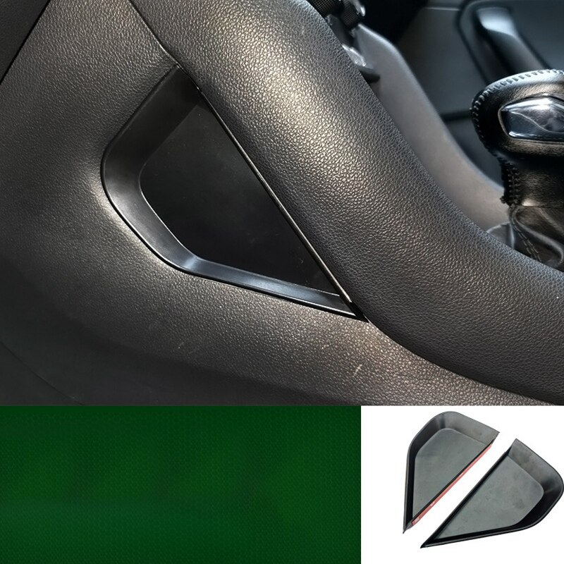 För skoda kodiaq tillbehör bil interiör utrymme platta förvaringslåda centralt kontrollskydd bil-styling dekoration trim