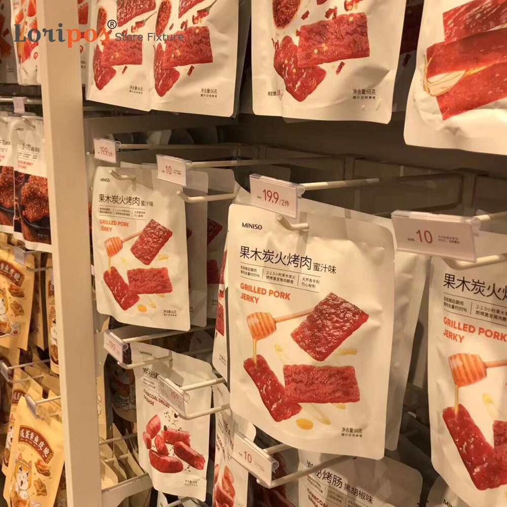 Scan Plate Sleeve Clear Pricetag Sign Holders Label Frame Price Tag Display Paper Card Frame Barcode Scanner Pocket