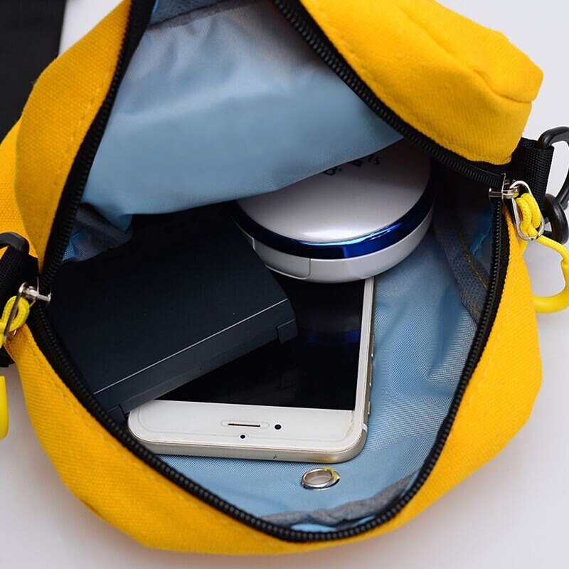 Vrouwen Schoudertas Mode Pure Kleur Casual Tote Outdoor Tas Canvas Handtas Rits Messenger Messenger Bags Sac Belangrijkste Femme