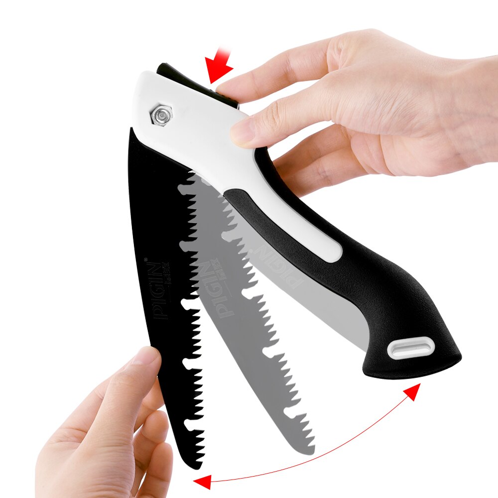 Vastar Multifunctional Folding Saw Blade Hand Saw Woodworking Cutting Tools SK5 Steel Handle Collapsible Sharp Garden Saw