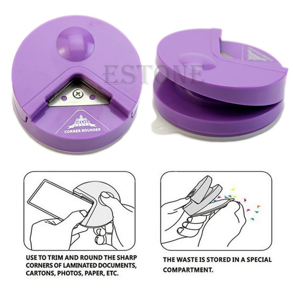 R4 robić zaokrąglania rogów 4mm dziurkacz robić papieru narzędzie robić cięcia zdjęć rękodzieło Scrapbooking DIY Whosale i Dropship