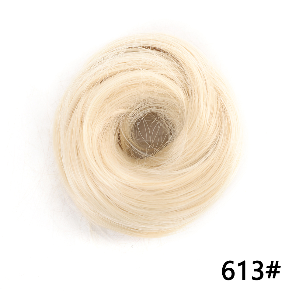 LUPU-moño de pelo sintético para mujer y niña, extensión de cabello, moño rizado, ondulado, moño desordenado, moño para el cabello, uso diario: #144