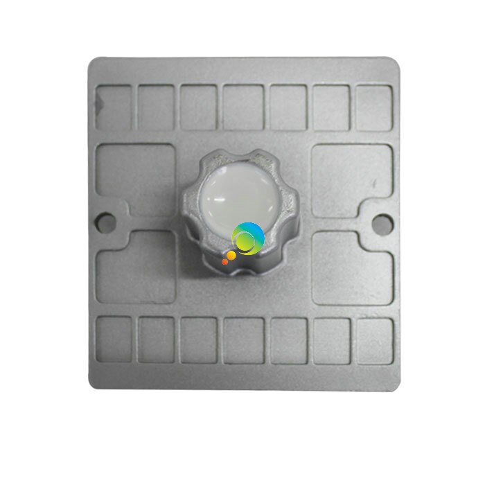 model high waterproof white Epistar LED solar power cat eye reflector road stud