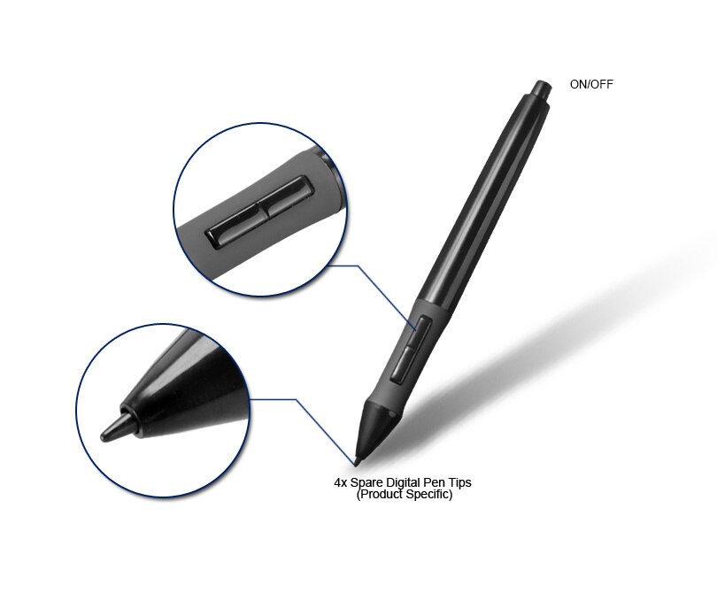 Huion H420 4x 2.23&quot; Graphics Drawing Tablet OSU Signature Pad Digital Pen+Anti-fouling Glove