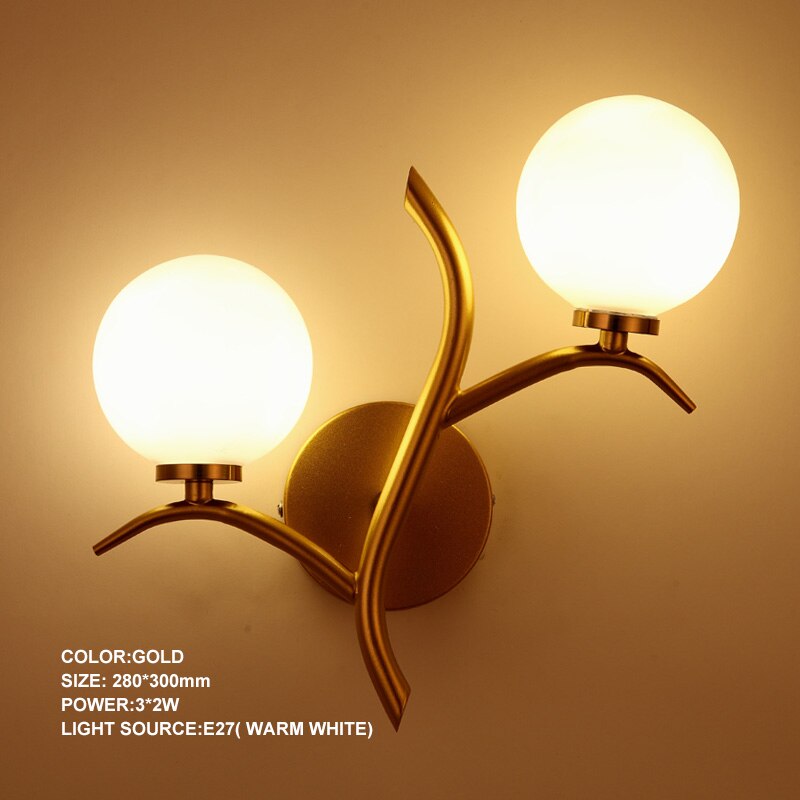 Decoratieve Nordic Blaker Wandlampen Met Glazen Kap Thuis Indoor Nachtkastje Led Wandlamp Hout Night Verlichting Armaturen G4