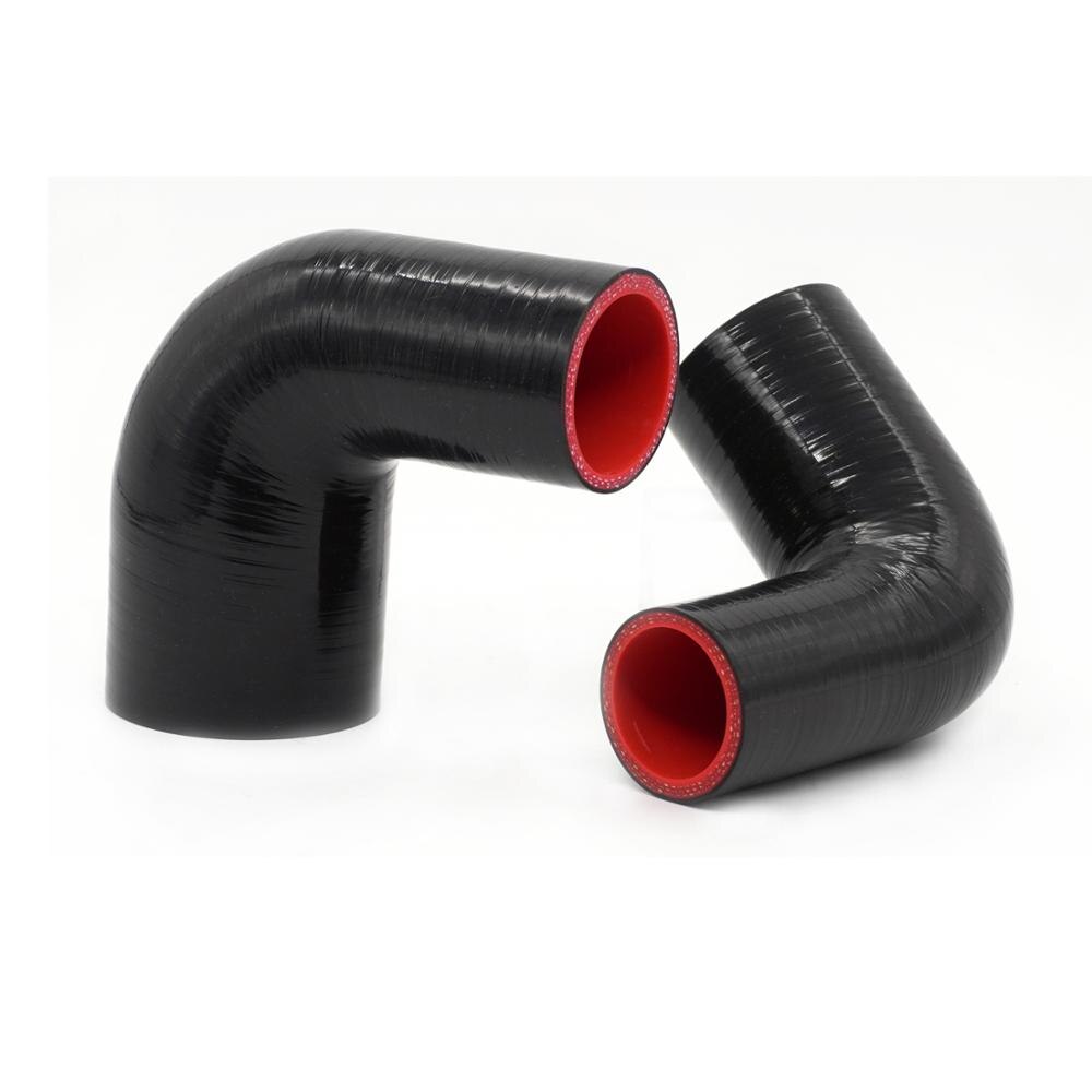 90 Degree Silicone Elbow Reducer Bend 150mm / 6 each leg Turbo Water Hose Pipe