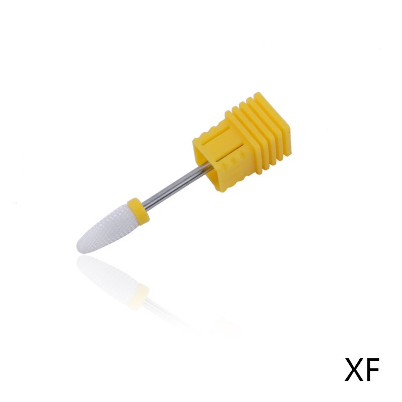 Limes à ongles électriques, forets à ongles, fraises pour manucure, broyeur en céramique, polissage des ongles, pédicure, tête de ponçage, outils pour nail art: Xf