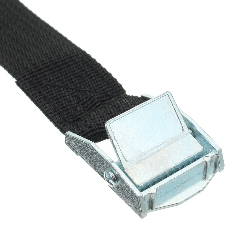 Sangle d'arrimage de corde de Tension de voiture 5M, sac de bagages, ceinture à cliquet solide, arrimage de cargaison avec tendeur de corde, boucle métallique de remorquage