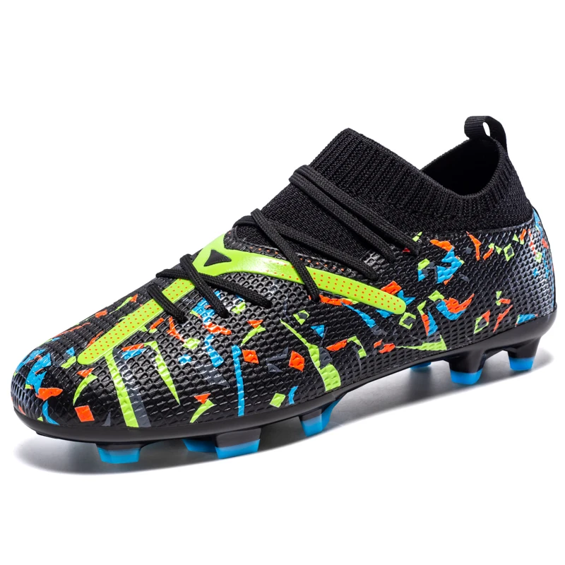 Fußballschuhe für Herren, Kunstrasen, TF/AG, Fußballschuhe, Rasen, Feldtraining, freundlicher, Original-Fußballschuhe für freundlicher, Größe 35–45: Blau / 43