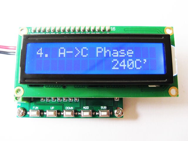 Hs380 trefaset sinusformet signalgenerator fasejusterbar 0 ~ 360 grader , 0.1 ~ 2000hz sensor