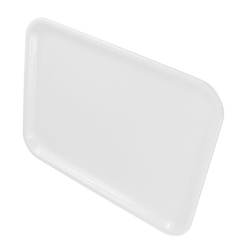 10 inch long rectangle shape serving tray made of plastic