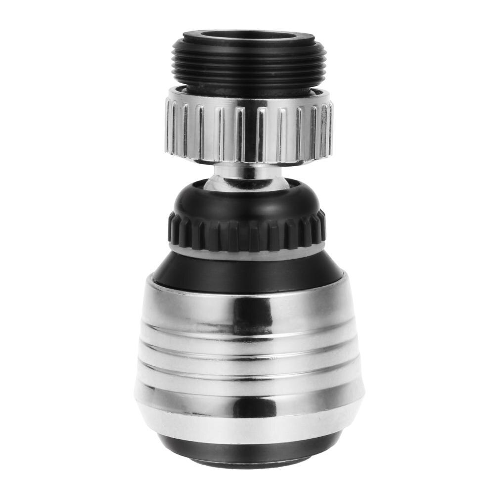 Stainless Steel 360°Rotary Water Faucet Bubbler Kitchen Faucet Saving Tap Bathroom Splash Proof Water-saving Shower Head Filter: B