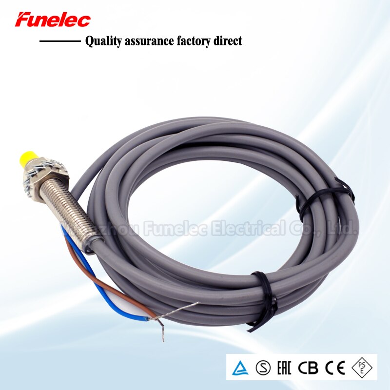 Inductance proximity switch metal induction switch sensor LJ8A3-2-Z/BX DC three wire NPN often open