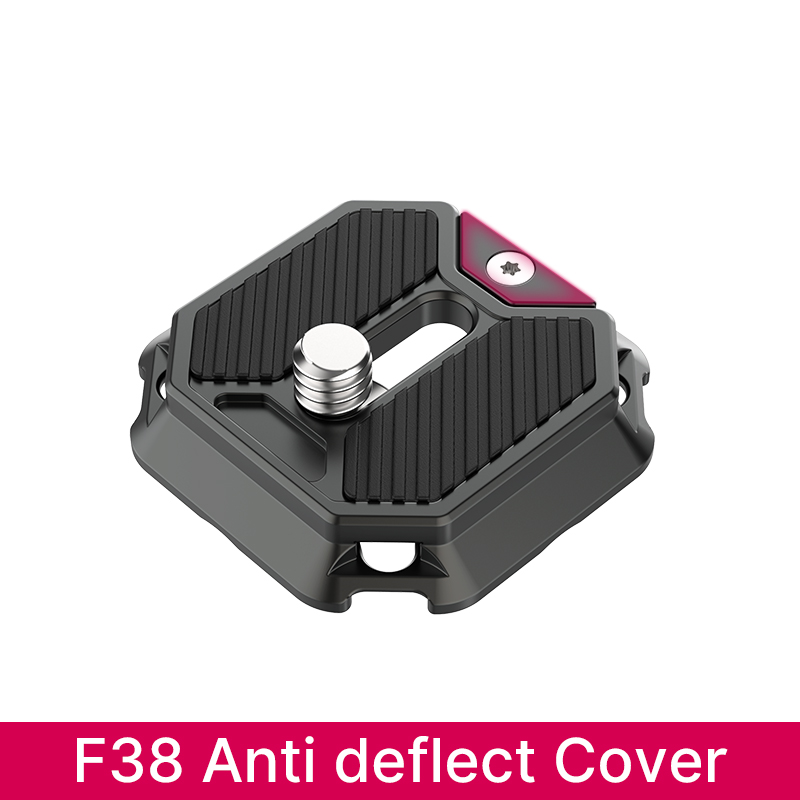 Ulanzi FALCAM F38 Universal DSLR Camera Gimbal Arca Swiss Quick Release Plate Clamp Quick Switch Kit Tripod Slider Mount Adapter: Anti deflect Cover