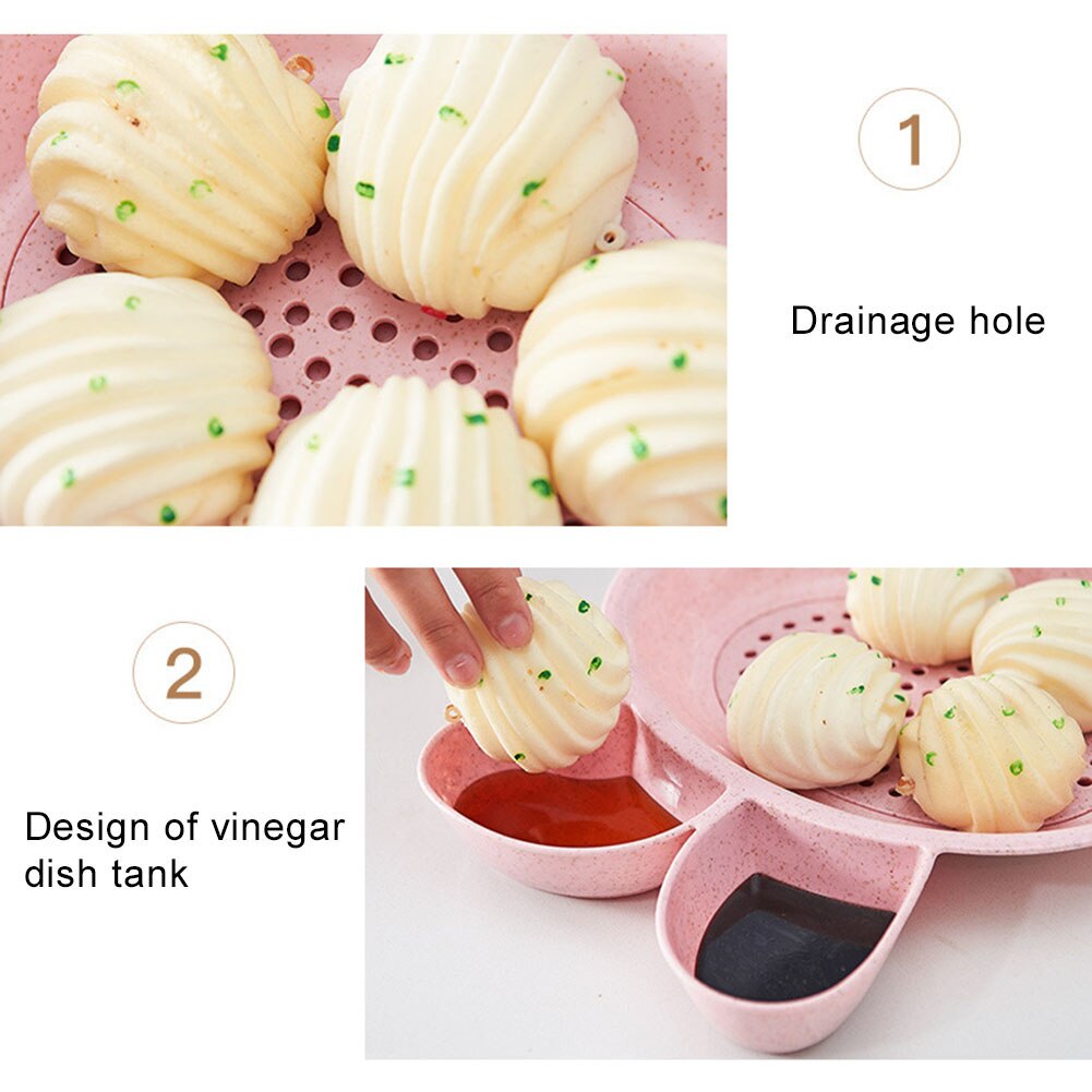 2 kpl kaksikerroksinen nyytien valutuslautanen dippilautanen tarjoilukulho