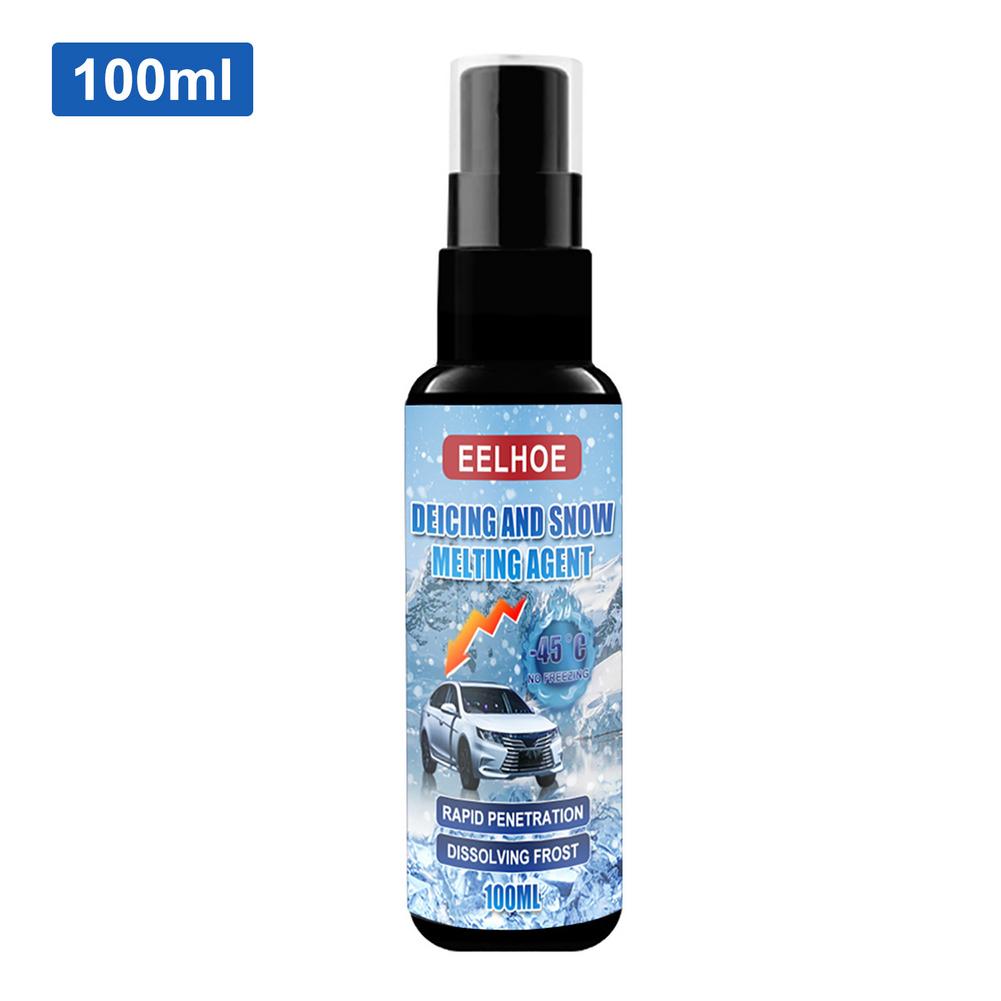 Bil is snefjerner spray afrimning sne is smeltemiddel afisning bil magisk rude forrude snefjerner spray: 100ml