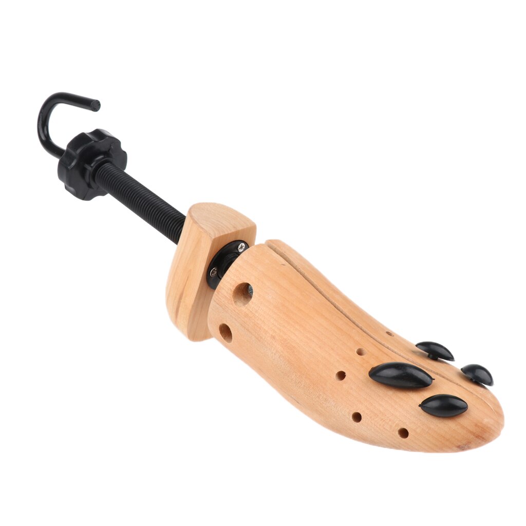 Unisex Cedar Wooden Boots Shoe Tree Women Mens Shoes Stretcher Expander Shaper Keeper Adjustable 2 Ways EU 35-46: Men EU41-46