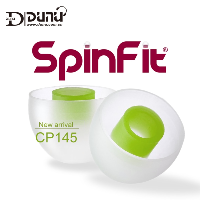 Spinfit CP145 CP-145 Gepatenteerde 360 Graden Gratis Rotatie Siliconen Oordopje 4.5Mm Nozzle Dia Voor Dunu/Jvc/Oortelefoon