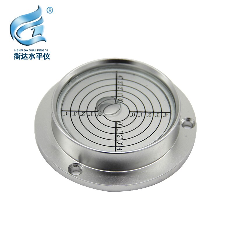 Mechanical level Engineering Vehicle Level Bubble Big Flange Round Level Size 90*71*20mm