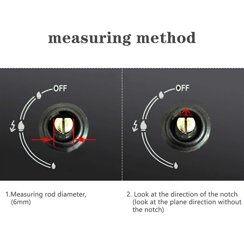 4 Stuks Knop Kachel Gasfornuis Knoppen Metal Gas Fornuis Knop Gasfornuis Controle Metalen Kachel Knoppen Voor De Keuken 6Mm