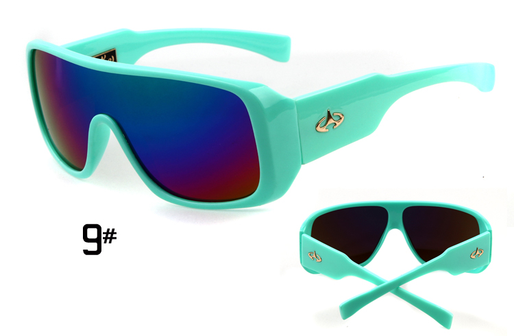 WHO CUTIE Brand EVOKE Sunglasses Men Classic ONE PIECE Square Driving Sun Glasses Shades Male oculos OM283: C9