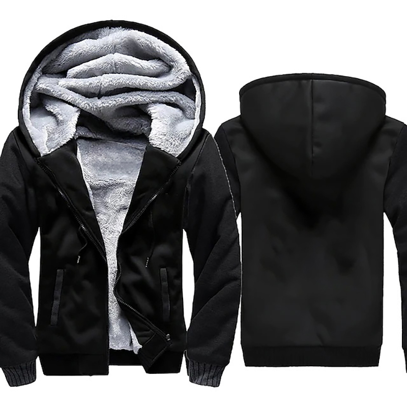Manteau doublé Sherpa pour hommes, sweat à capuche zippé à manches longues, sweat-shirt épais, vestes en peluche Smile, vêtements d'extérieur chauds, tenues en Y, hiver