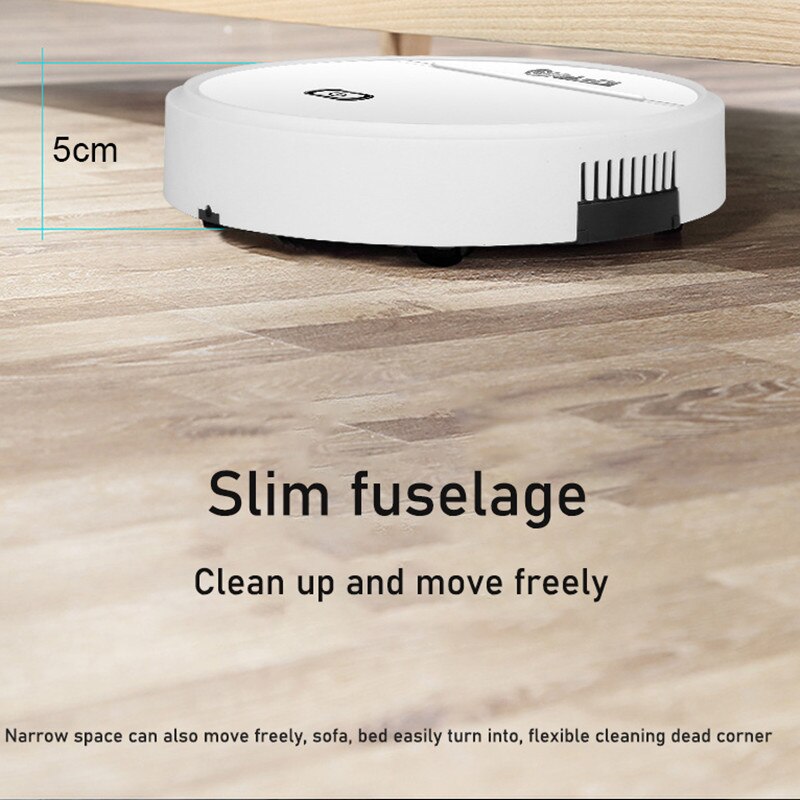Intelligent Floor Robot Vacuum Cleaner Multifunctional Vaccum Cleaner USB Auto Cleaning Robot Suction Sweeper Dry Wet Robots