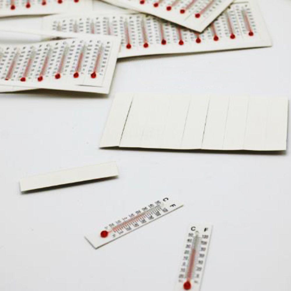 1PC miniaturowy karton termometr prosty styl dom kryty odkryty mały papier termometr termometr kuchnia