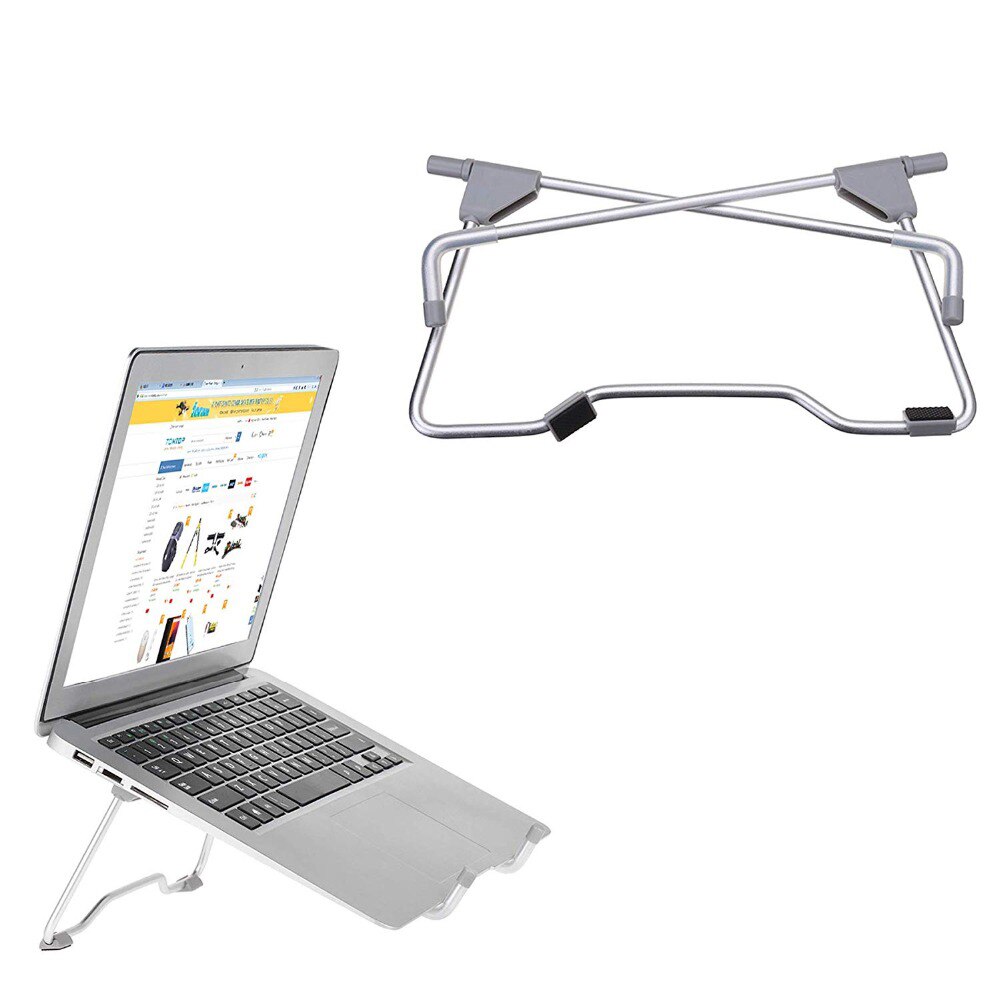 Laptop Stand Aluminium Alloy Height Angle Adjustable Portable Notebook Holder Bracket Home Office Supplies
