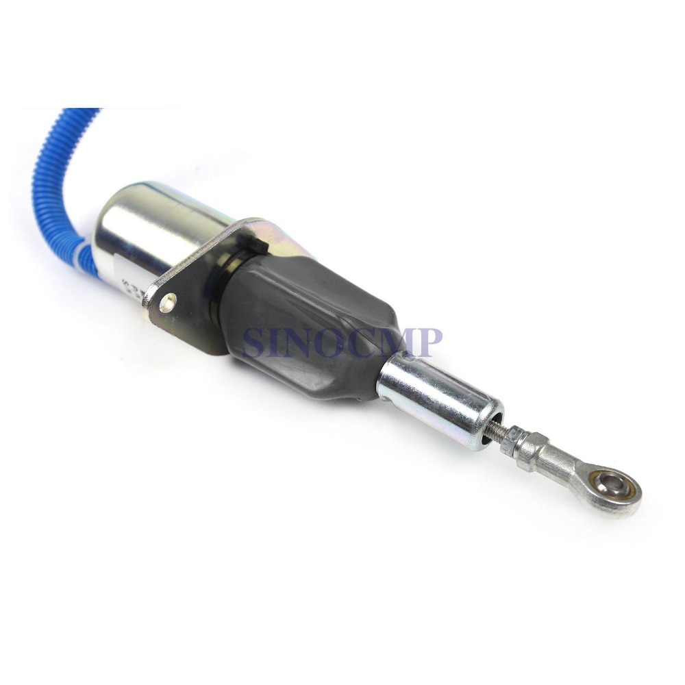 EC290 24v Fuel Stop Solenoid 3930234, Shut Down Flameout Solenoid For Volvo