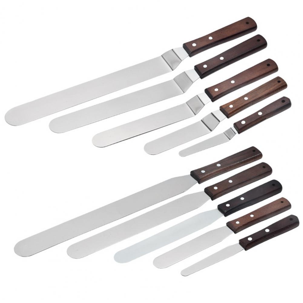 Multifunctional Cake Decorating Spatula Sturdy Baking Tools Easy to Use Mousse Pastry Butter Scraper