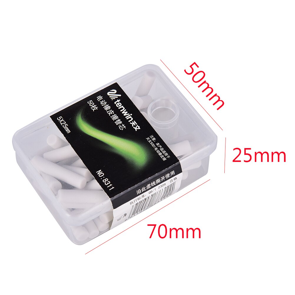 1Pc Cutemini Rubber Elektrische Gum Refill Doos Potlood Gummen Briefpapier Voor Studenten Kids School & Kantoorbenodigdheden