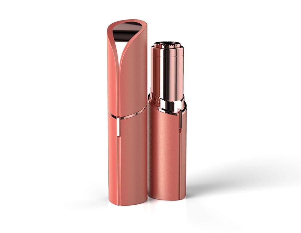 Women's Painless Hair Remover portable epilator women facial hair remover with free: Coral / AU Plug