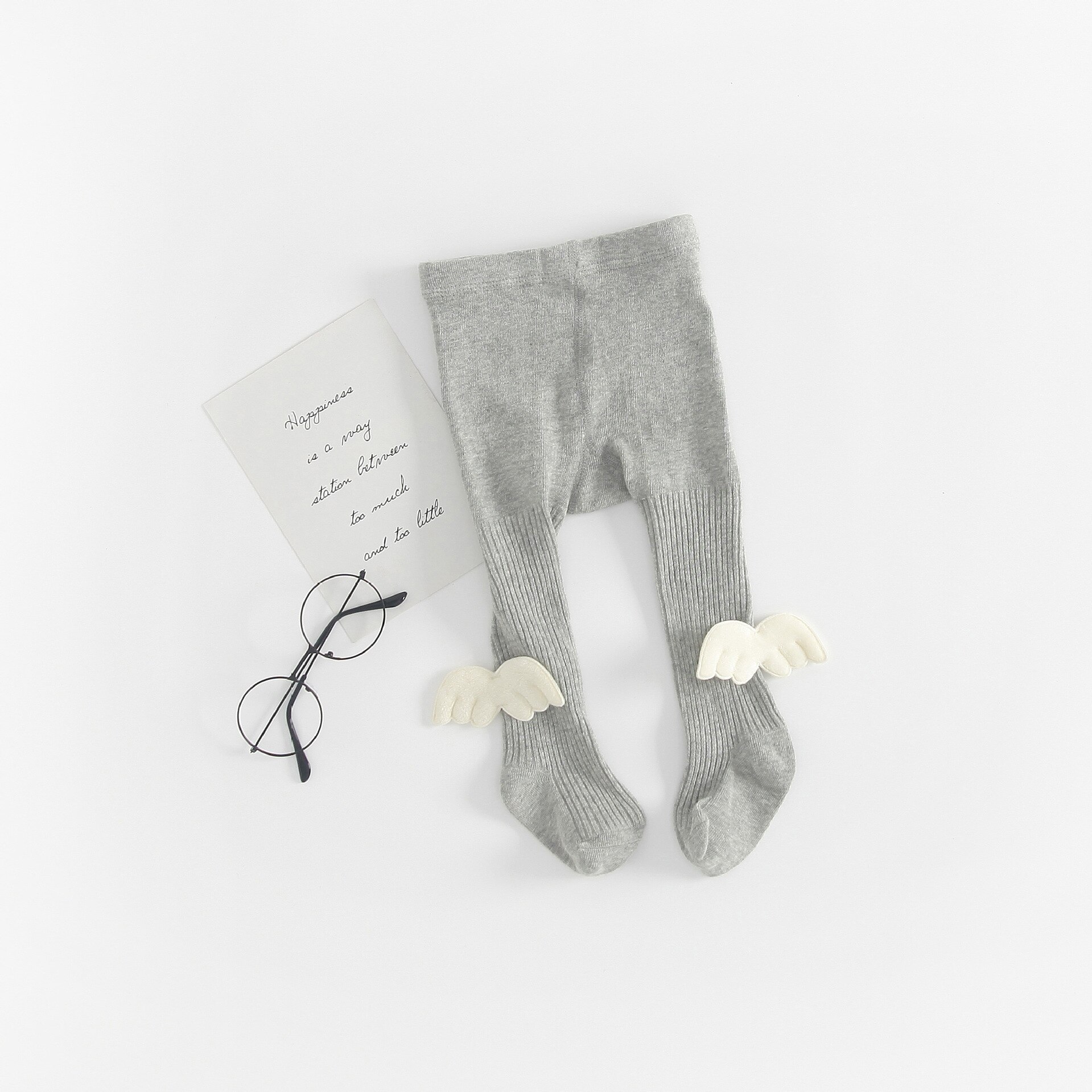 Baby Meisje Lente Leggings Panty Meisjes Legging Footies Angel Vleugels Zon Gedrukt Dunne Slanke Broek
