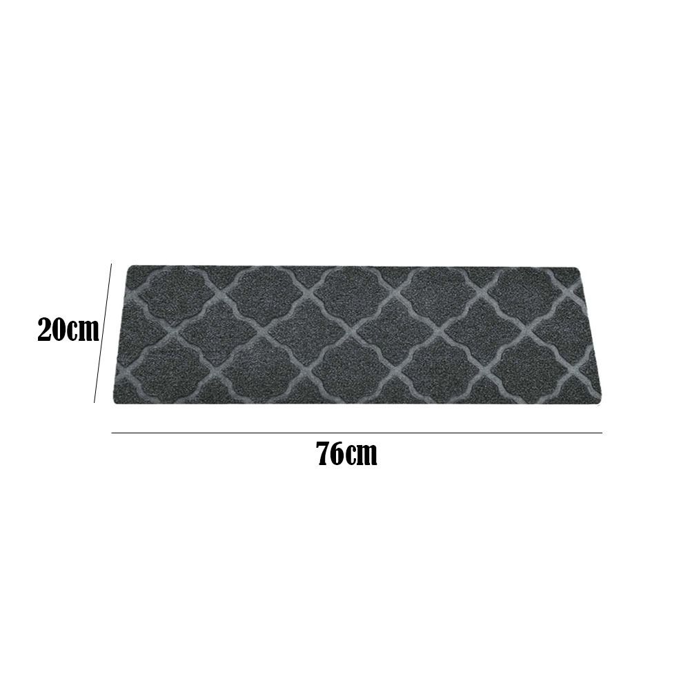Self-adhesive Staircase Mat Non-Slip Safety Stair Tread Carpet Mat Soft Stripe Protection Cover Pads Home Decor