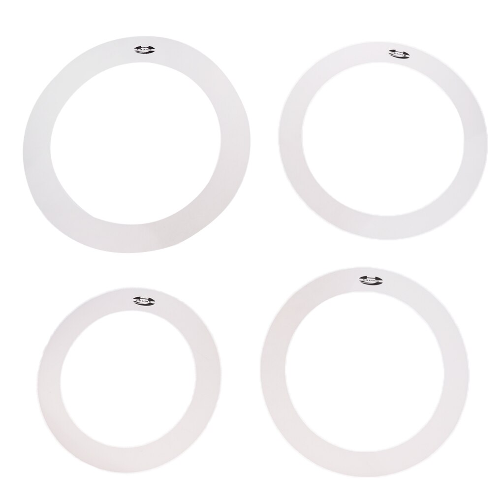 A Set Of Drum Mufflers Tone Control Rings 10'' 12'... – Vicedeal