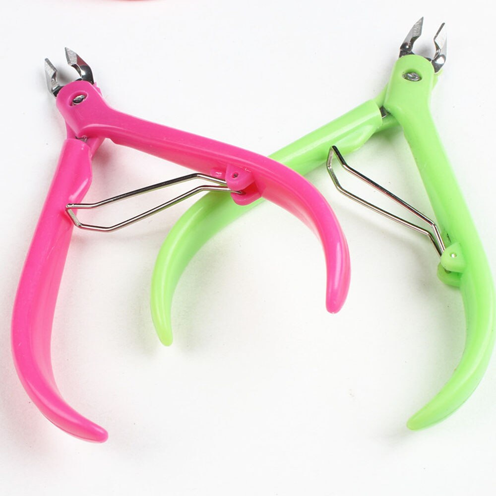 Kvinnor nagelband pusher pincett cutter nipper clipper död hud remover manikyr konst verktyg pedikyr trimmer sax