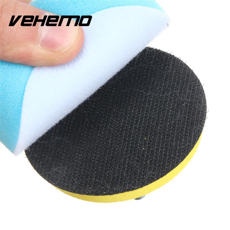 Vehemo Car Polishers 19Pcs Sponge Pad Cleaning Tool M10 Drill Adapter