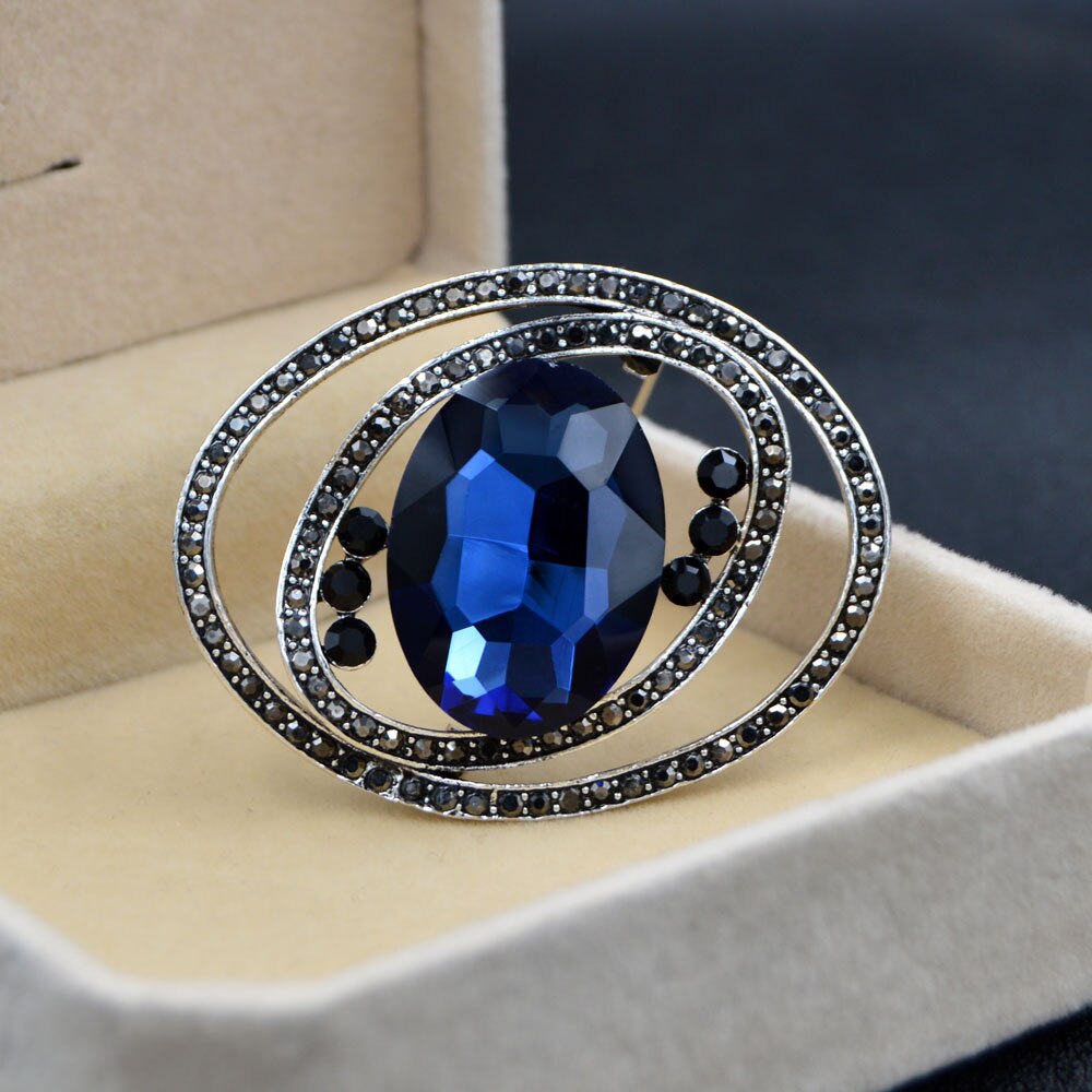 Cindy xiang vintage ovil broches para as mulheres de cristal bonito brilhante casaco pino moda jóias novo design alta qualidade