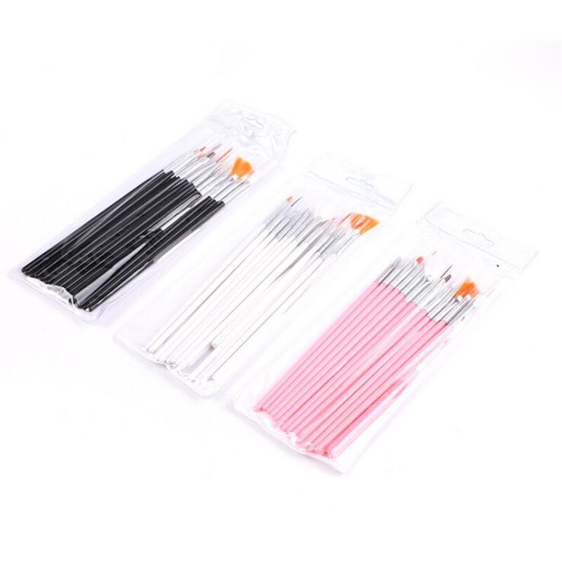 15Stck Kuchen Dekorieren Werkzeuge Backen Stift Zubehör Multifunktions Glasur Gebäck Pinsel Fondant Kuchen Malerei Pinsel Nagel Pinsel Stift