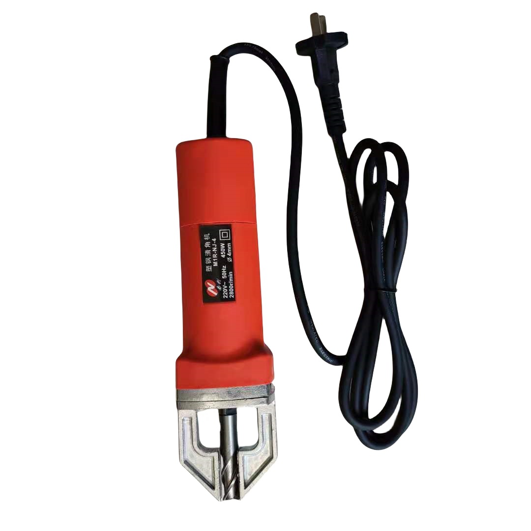 450W Electric Seam Cleaning Machine Portable Electric Corner Milling Machine 2800RPM for Clean Plastic Steel Door & Window: Light Grey