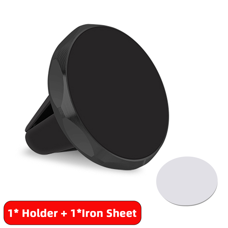 Universal Magnetic Car Phone Holder Stand in Car for All Phone for iPhone 15 Magnet Air Vent Mount Cell Mobile Phone Support GPS: MULTICOLOR