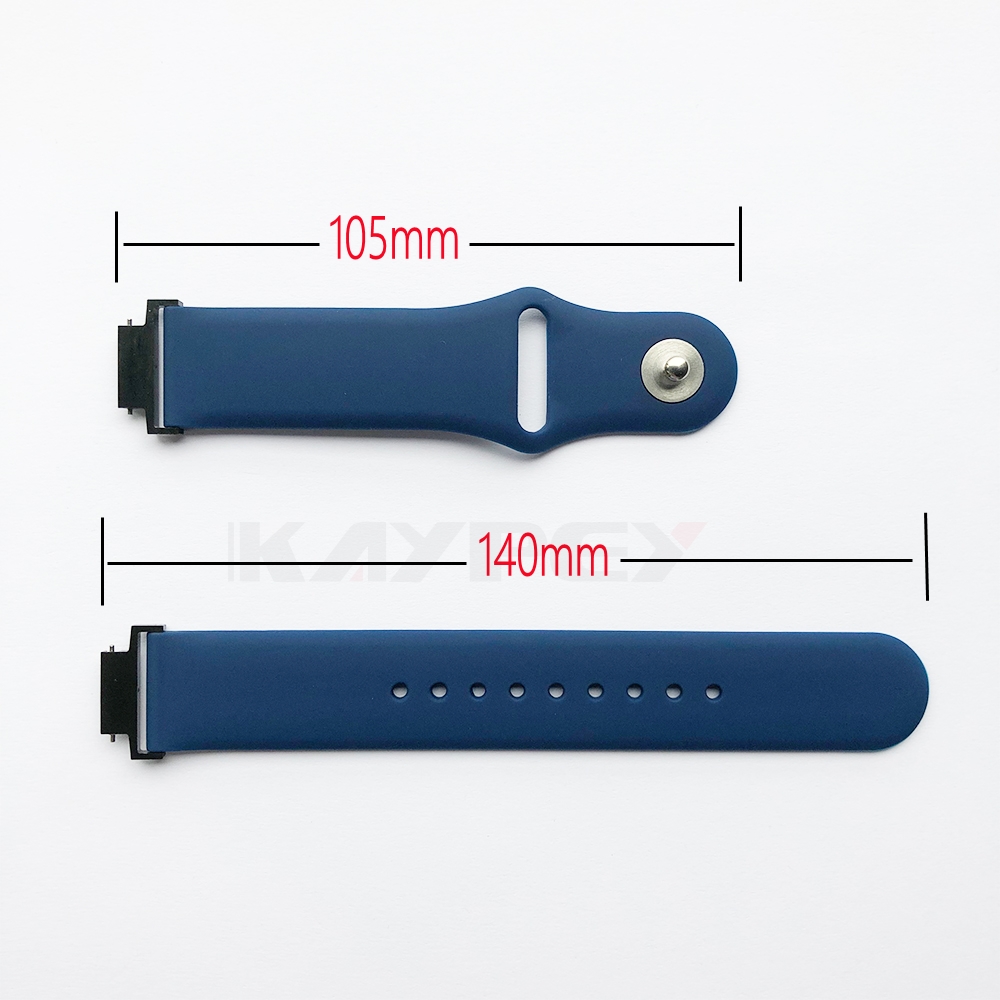 Correa de silicona suave para el reloj Huami Amazfit Verge 3, correa de silicona suave, correa de reloj de repuesto, correas de pulsera, banda deportiva
