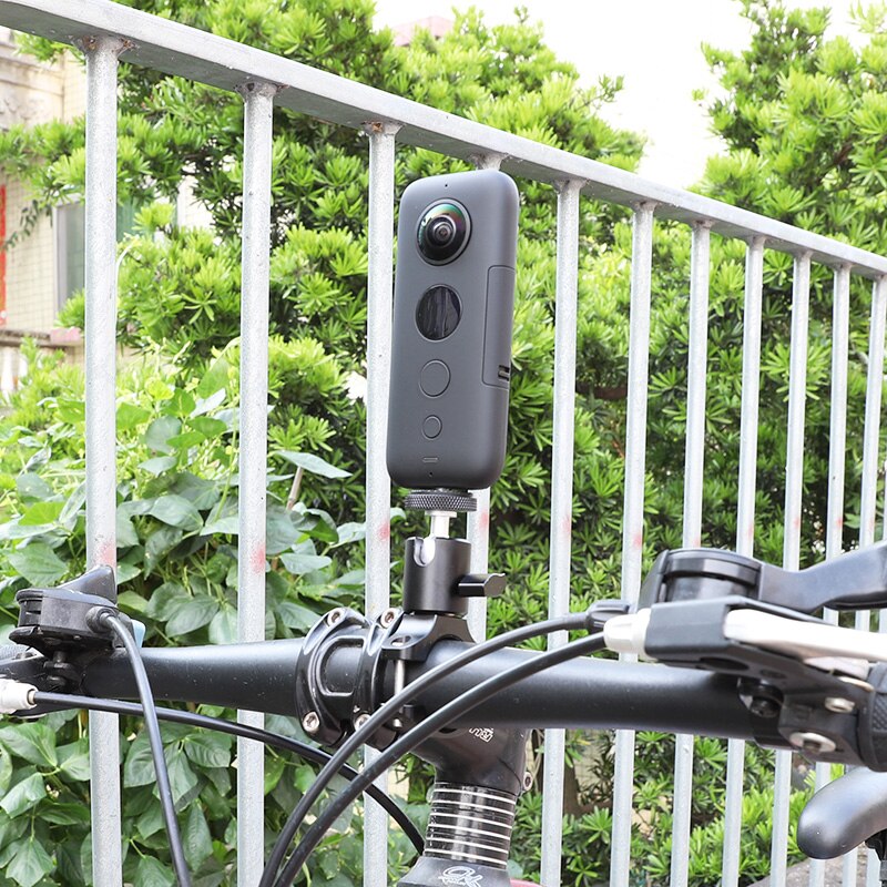 Soporte para manillar de bicicleta o motocicleta, soporte para trípode con palo de extensión de varilla para Selfie para Insta360, accesorios para una X Cámara de Acción