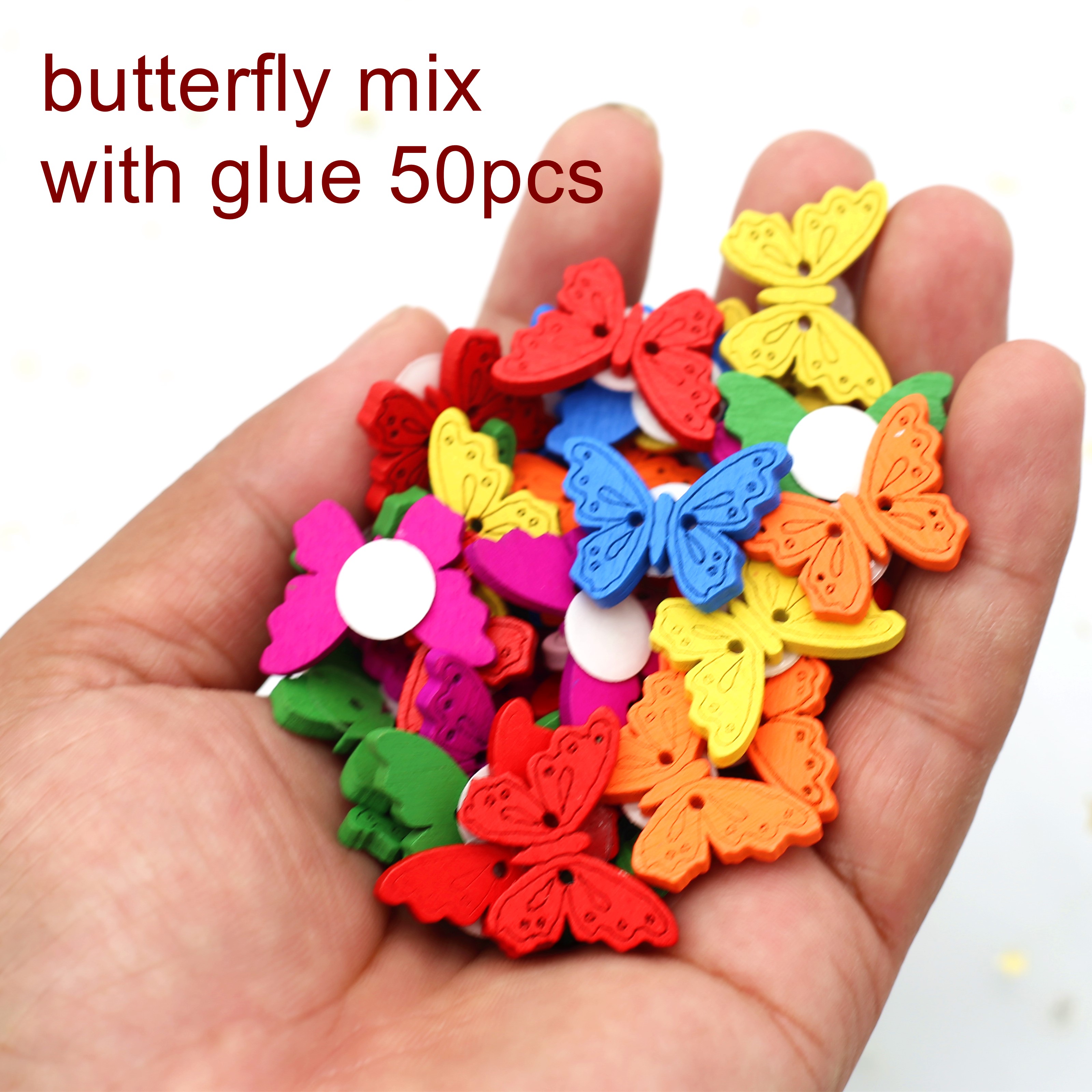 200Pcs Houten Ster Knopen Met 2 Gaten Rustieke Naaien Knoppen Mooie Mini Houten Knop Voor Kostuum Ontwerp Kleding Scrapbooking Art Ambachten Diy Decoratie