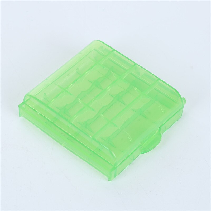 1 STKS Diverse Kleuren Plastic Batterij Opbergdozen Case Opslag Houder Batterij Cover voor 10440 14500 AA AAA Batterij doos