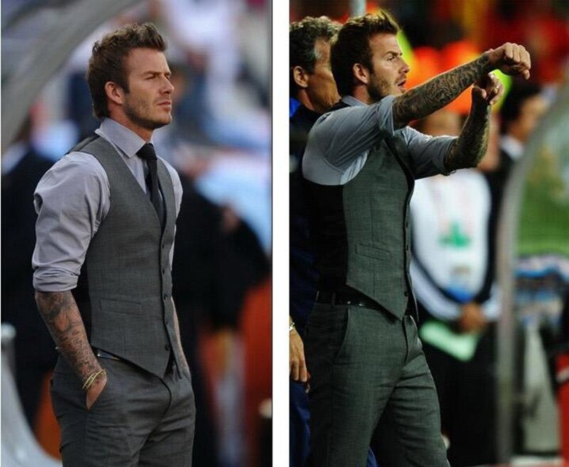 British Style Vest Wedding High Goods Cotton Men's Suit Vest High-end Men's Business Casual Suit Vest